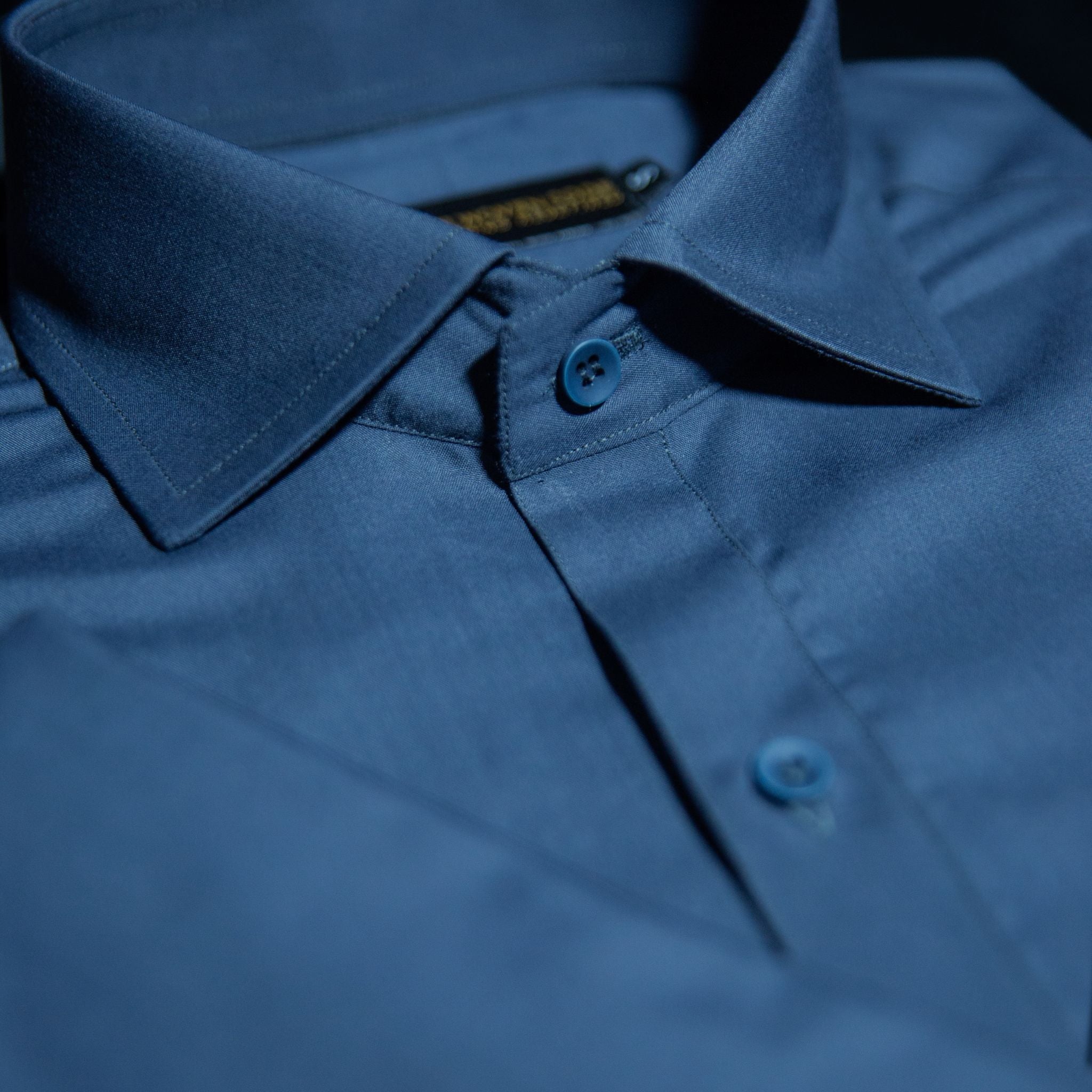 Heritage | Steel Blue | Classic Collar Kameez Shalwar