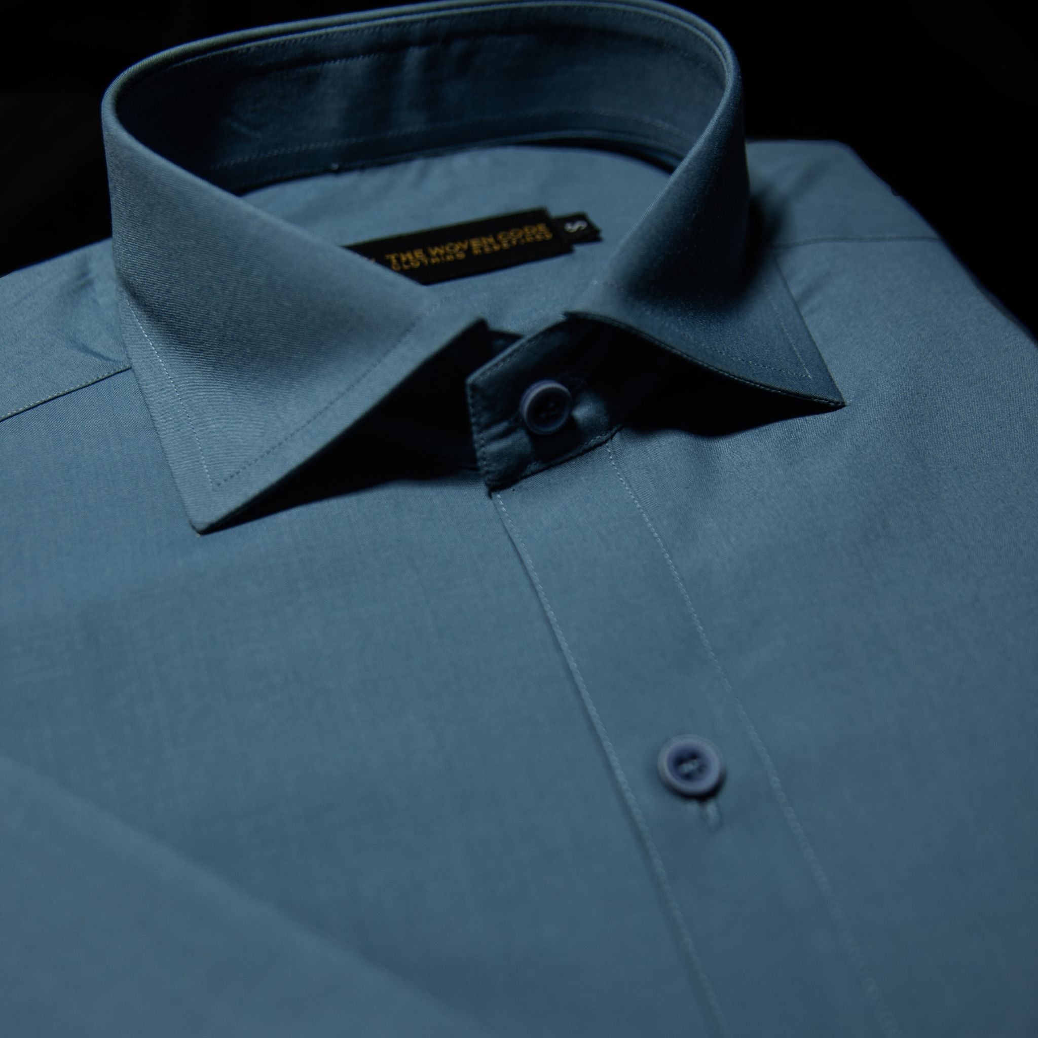 Heritage | Powder Blue | Classic Collar Kameez Shalwar