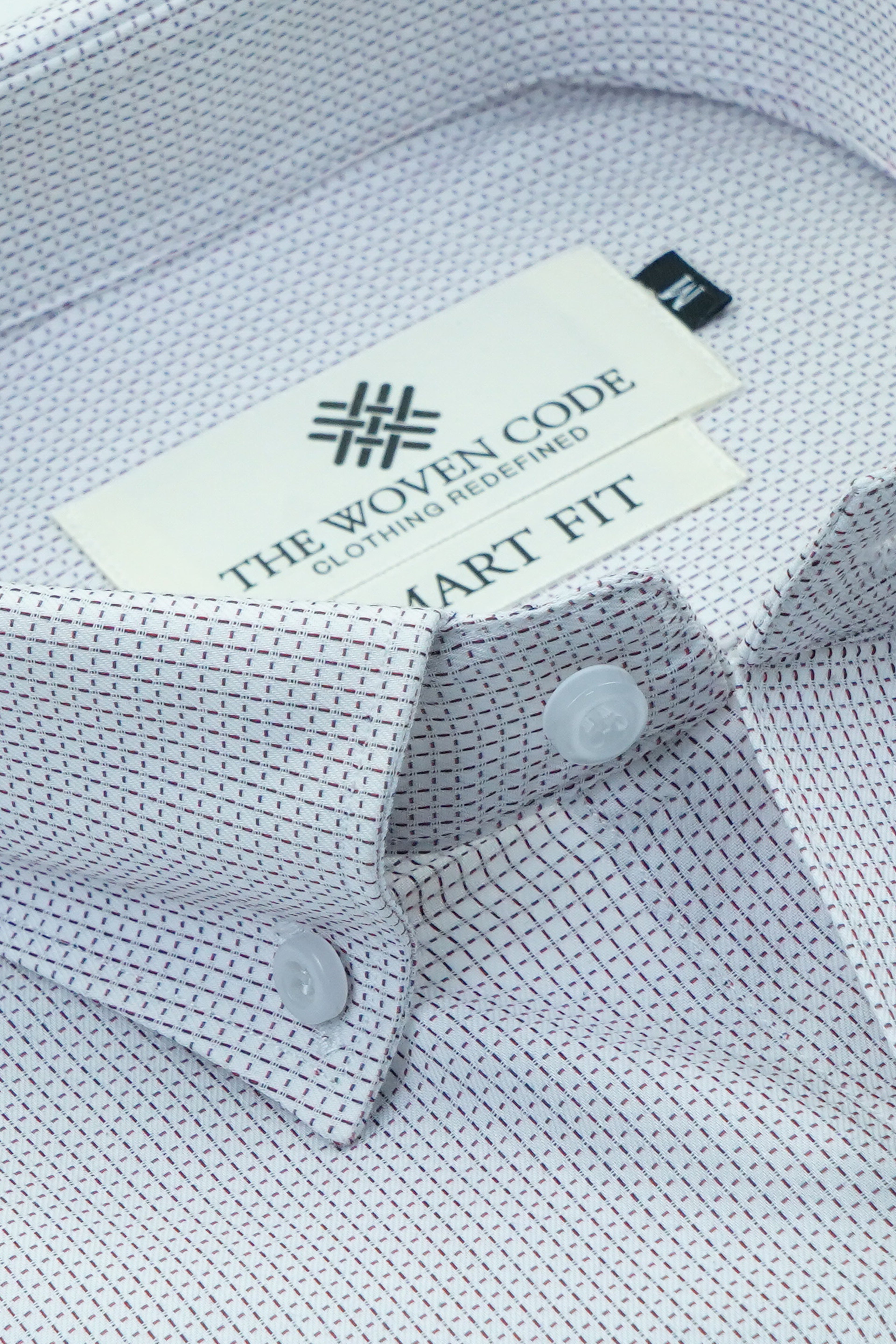 Semi Formal Shirt - Brown - Textured | Smart Fit