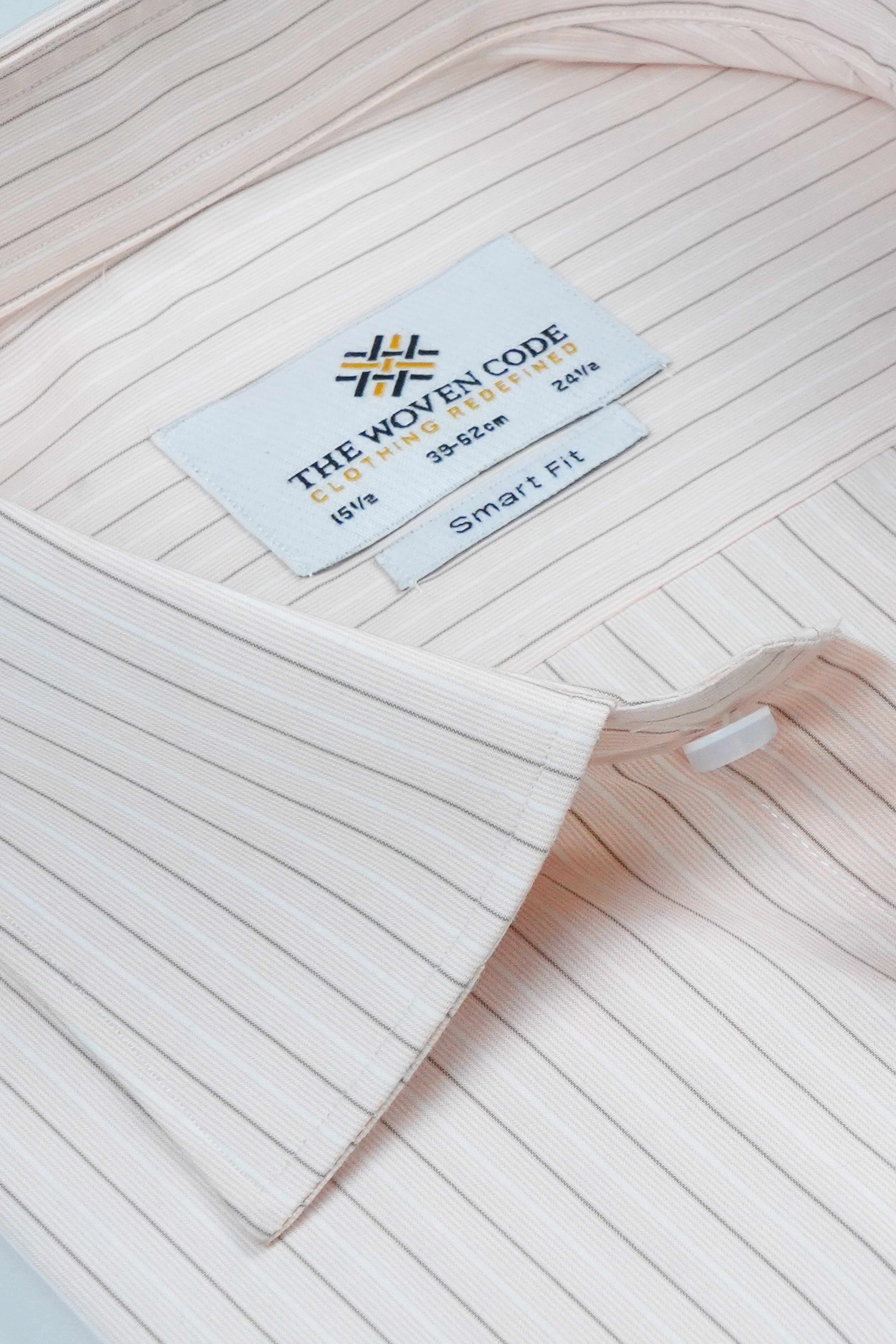 Men’s Lining Shirt – Peach | Smart Fit
