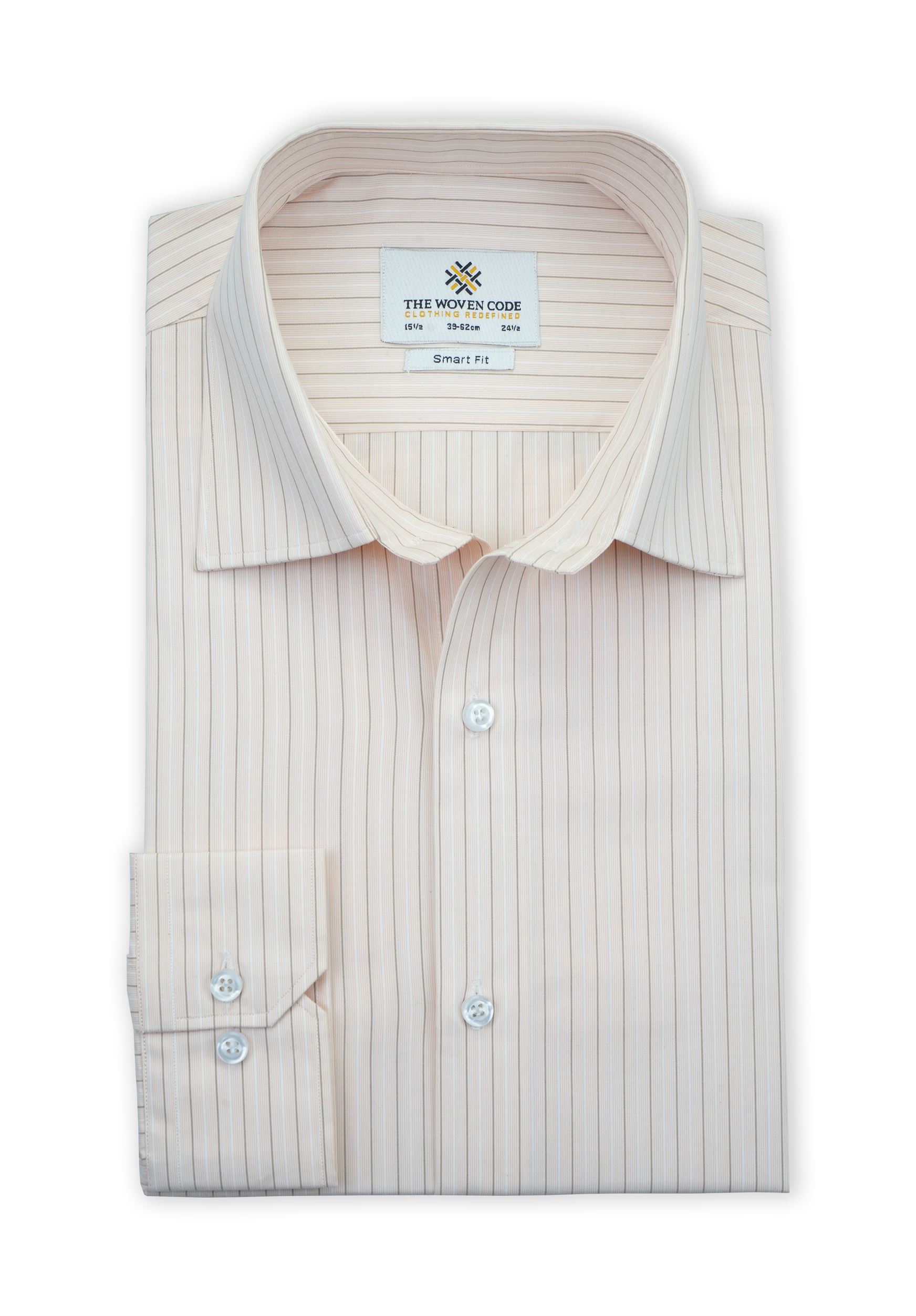 Men’s Lining Shirt – Peach | Smart Fit
